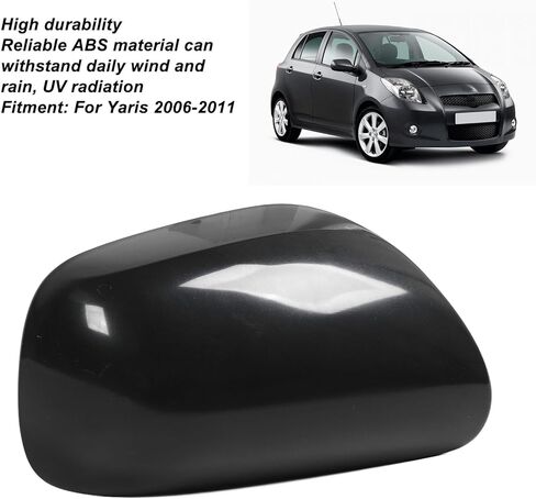 غطاء مرآة لعام 2006-2011، غطاء مرآة الرؤية الخلفية للسيارة، مرآة جناح الباب الجانبي الأسود لعام 2006 إلى 2011 (يمين 87915 0D907) in Kuwait