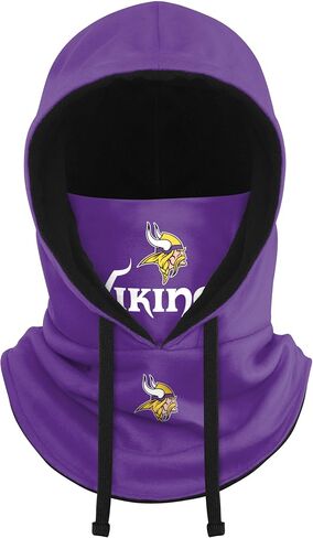 FOCO NFL Unisex-Adult Official Primary Logo Hooded Gaiter Balaclava Face Cover Neck Scarf in Saudi Arabia