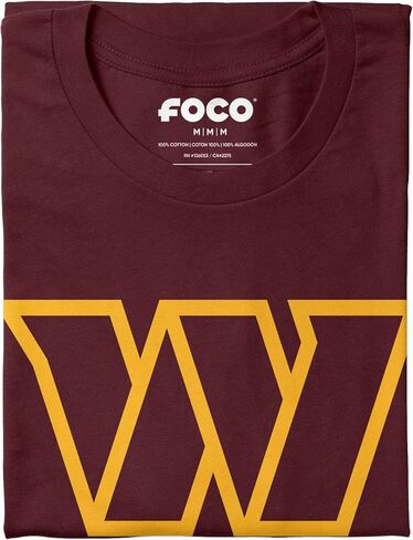 FOCO Men's NFL Team Logo Short Sleeve T-Shirt in Saudi Arabia