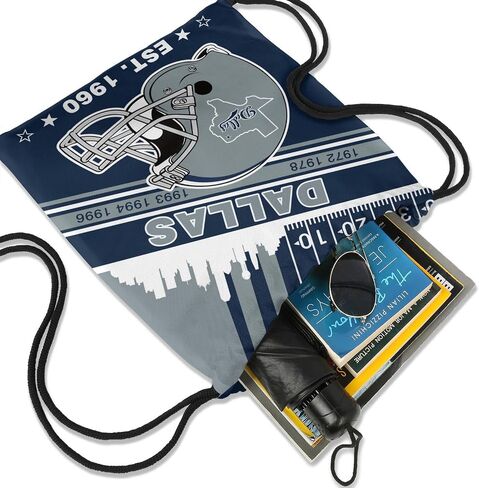 Detroit Football Gym Drawstring Bags, Sports Fans Drawstring Bag Sport String Backpacks for Player, Football Keepsake Fans Gifts Bags in Saudi Arabia