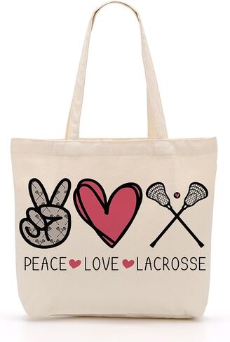 Sports Canvas Tote Bag, Soccer Gifts, Tennis Gifts, Softball Gifts, Travel Beach Bag, Reusable Grocery Shopping Bag in Saudi Arabia