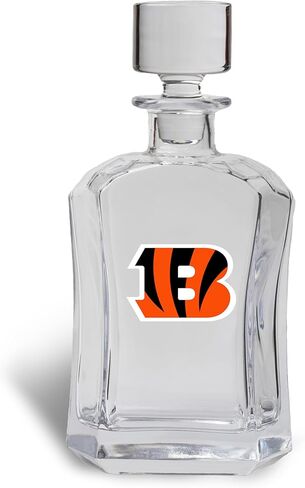 The Memory Company | Licensed NFL 26oz Decanter with Team Emblem in Kuwait