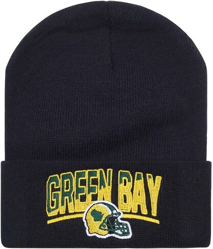 Football Fans Embroidered Beanie Hat, Football Team City Skull Beanie Hats Christmas Best Gift for Men Women in Saudi Arabia