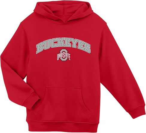 Little King NCAA Toddler Boys Arch Logo Hoodie Sweatshirt-Dual Blend-Sizes 2T 3T 4T 5T(YXS) in Kuwait