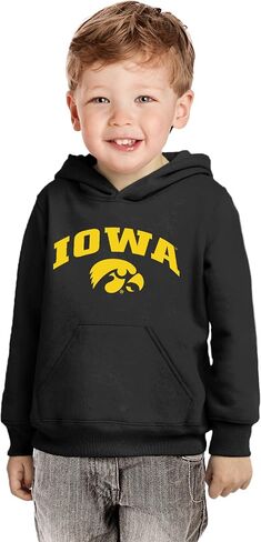 Little King NCAA Toddler Boys Arch Logo Hoodie Sweatshirt-Dual Blend-Sizes 2T 3T 4T 5T(YXS) in Kuwait
