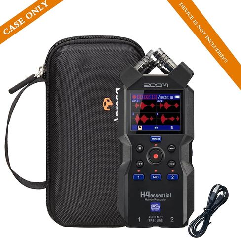 حقيبة تخزين صلبة محمولة من Aproca لجهاز Zoom H4essential 4-Track Handy Recorder وملحقاته in Kuwait
