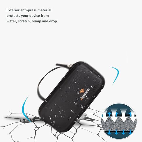 حقيبة تخزين صلبة محمولة من Aproca لجهاز Zoom H4essential 4-Track Handy Recorder وملحقاته in Kuwait