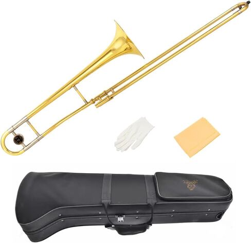 Alto Trombone Bb Trombone Instrument for Beginners Student and Adult Learners to (YD-T10) in Saudi Arabia