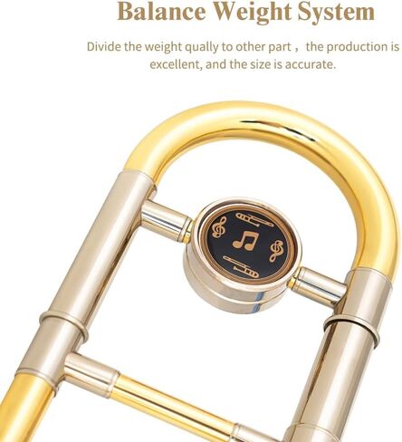 Alto Trombone Bb Trombone Instrument for Beginners Student and Adult Learners to (YD-T10) in Saudi Arabia
