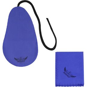 Cleaning Swab Cloth for Inside Tube Suitable for Clarinet Piccolo Flute Sax Saxophone (Blue)