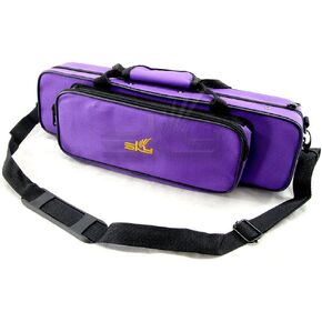Sky "C" Flute Lightweight Case with Shoulder Strap (Purple)