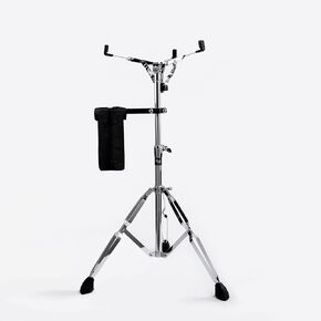 Snare Drum Stand，Snare Stand with Drum Sticks Holder,Double Braced Adjustable Extended Height 29.5" to 47", Drum Pad Stand for 10-15 Inches Snare Drum and Practice Pad (V-EJGJ001)