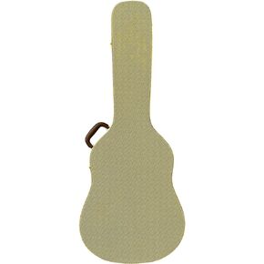 Gearlux Dreadnought Acoustic Guitar Hardshell Case with Accessory Compartment - Black