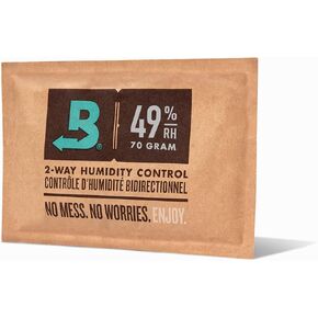 Boveda 49% Two-Way Humidity Control Replacement Packs for Boveda Starter Kits for Music – 12 Pack – Moisture Absorbers for Instrument Cases – Humidifier Packs – Individually Wrapped Hydration Packets