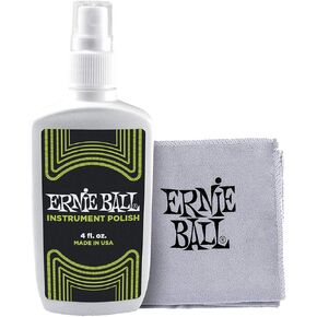 Ernie Ball Guitar Polish, Fretboard Conditioner, and String Cleaner with Polish Cloth