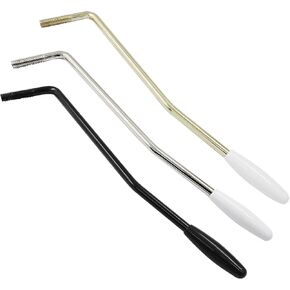 Murtenze 6MM Tremolo Arm Electric Guitar Tremolo, Whammy Bar with Tip Thread Metal Single Tremolo Arm for Squier Stratocaster Electric Guitar Tremolo System (Silver)