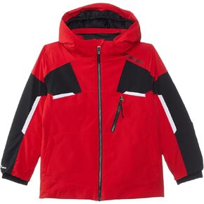 Spyder Kids Boys Leader Jacket (Toddler/Little Kid) Spyder Red 7 Years