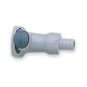 Colder - 3130311 CPC () HFCD17812 Quick-Disconnect Fittings, Valved Hose barbs, PP, 1/2"