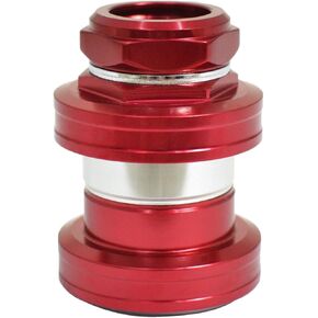 YST Old School BMX 1" Threaded Bike Headset 32.7 Cups 26.4mm, Red, YT2888