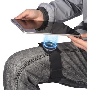 Magnetic Pilot Kneeboard for Smartphone, kneeboard Aviation for Tablets, Universal Pilot Magic Knee Board with Adjustable Length Elastic Strap