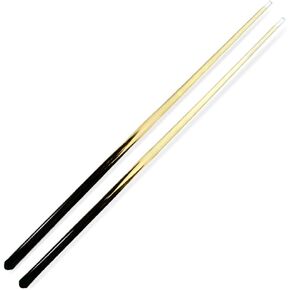 Pool Cues 1-Piece 36" Shorty Cues Children's Cues Kids Billiard House Cue Stick Hardwood 13mm Glue-on Tips, Set of 2