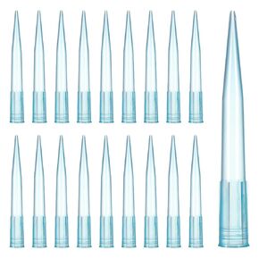 10ml Pipette Tips 100 Pcs, Lab Universal Pipettor Tips, MicroPipette Transparent Liquid Handling Tips, Autoclavable for Lab School Home