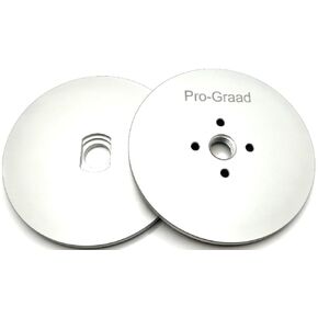 3" Stainless Heavy Duty Insertable Safety Flange for Airway Buffing & Polishing Wheels Without Center Plates, Self-Tightening Flanges, for use with 5/8"-11 Threaded Tools and 3" Center Airway Buffs