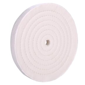 Buffing Polishing Wheel 10 inch Extra Thick Fine Cotton (70 Ply) for Bench Grinder with 3/4'' Arbor Hole,1 Pack