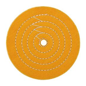 SCOTTCHEN 8inch Buffing Polishing Wheels 5/8" Arbor Hole,Soft/Fine/Medium for Bench Grinder-3PCS,with Buffing Polishing Cutting Compounds 7.4 Oz.Kit,with 2 Pack Non-Woven Bandage Wrap