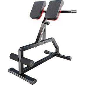 PASYOU Roman Chair, Adjustable Hyperextension Bench 5 Levels Multifunctional Roman Bench 350LBS Load Back Extension Bench Machine for Glute Hyper Extension Bench Reverse Hyper Machine ab Bench at Home