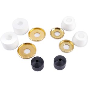 maxfind Skateboard Bushings & Washers - Pivot Cups for 2 Trucks Skateboard Hardware for Smooth Performance Compatible with Skateboard Wheels & Longboard Trucks