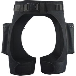 Mens Women Wetsuit Short Pants Scuba Diving Stretch Shorts with Pockets and Quick Release Buckle Adjustable Waist Belt Dropship