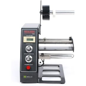 U.S. Solid Automatic Label Dispenser Machine Label Stripper Separating Machine Speed Control 3-10 m/min, Auto Counter 0-999999 with Memory Function, Protect Function Fast Motor