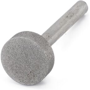 ILOVETOOL Diamond Coated 20 mm Cylinder Cylindrical Mounted Point Grinding Wheel (240 Grit)
