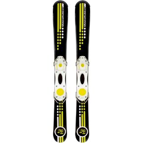 5th Element Ascension Ski Blades, Ski Boards, Snow Blades for Men and Adult with Adjustable bindings -Twin Tip Freestyle Mini Skis Short Skis -for Tricks, All Mountain Snow Skiing