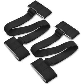 Ski Strap Carrier - 2 Sets per Pack - Skiing Accessory for Easy Transportation of Your Ski Gear - Feel Comfortable Walking to and From the Mountain - Adjustable Size