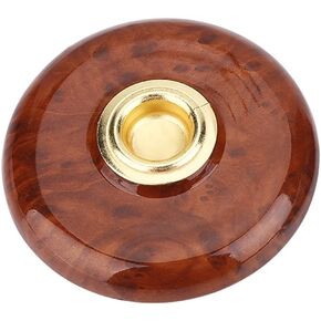 Cello Floor Holder,Support Violoncelle,Antideslizante Cello Endpin Stopper Holder Cello Endpin Anchor Soporte Cello Hole Plastic + Metal Holder Floor Protector Violoncello Instrument(Brown)