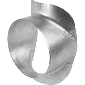 Vent Systems 8" to 4" Inch Saddle Branch for HVAC Systems - Saddle Connector with EPDM Rubber Seal Gasket for Flawless Seal and Efficient Airflow. Round Duct Takeoff for Duct Connection - Tap Fitting