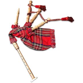 McWilliams Mini Miniature Bagpipe, Bagpipe for Beginners Playable Toy Gift (ROYAL STEWART)