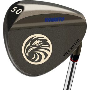 Yamato Forged Golf Wedge CNC Milled for Right Hand Men Golf Sand, Pitching, Lob Wedge High Spin Golf Wedge Set Precision CNC Milled Clubface