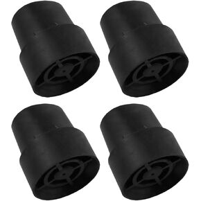 Replacement Mini Trampoline Leg Tip 40x25mm Trampoline Leg Cap Chair Leg Cap Replacement Rubber Cap for Avoiding Jigging Jumper Tube Sleeve Black 4PCS