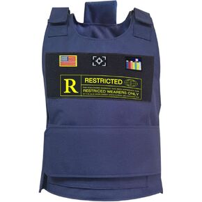 Tactical Vest with Patches - Solid Colors