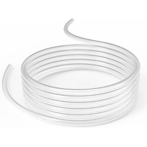 PVC Clear Vinyl Tubing Hose Pipe for Condensate Pump, 0.39 inch ID, 0.5 inch OD, 20ft Length