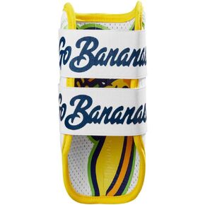 واقي الكوع بحزام مزدوج من EvoShield X-Srz Savannah Bananas Limited Edition أبيض/كحلي كبير in Kuwait