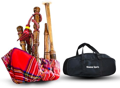 Mini Bagpipe Starter Set with Carry Bag – Rosewood, Irish Royal Stewart Cover, with carry bag in Saudi Arabia