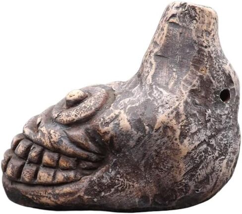 RANASAND Aztec Death Whistle أعلى صرخات صوتية بشرية أصيلة - 125+ ديسيبل صراخ صافرة حرب الأزتيك in Saudi Arabia