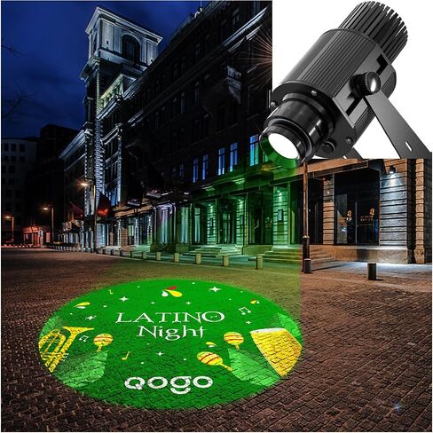 Custom Logo Projector Lights Custom GOBO projectors for Store Business or Wall Outdoor Waterproof ip67 HD led for Shop Advertising and Wedding 35W in Kuwait