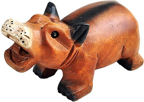 5"Wooden Owl Hoot Whistle - Musical Ocarina Craft Decor in Kuwait