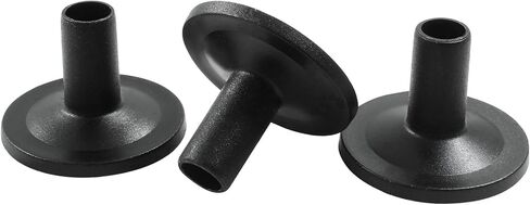Piutouyar 23 Pcs Black Cymbal Replacement Accessories Set, Cymbal Stand Felts Hi-Hat Cup Felt Hi-Hat Clutch Felt with Cymbal Sleeves with Base, Wing Nuts, Cymbal Washer, and Drum Key in Saudi Arabia