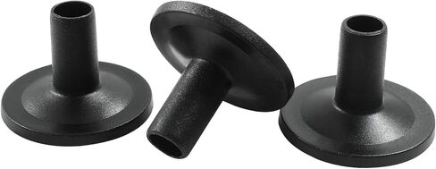 Piutouyar 23 Pcs Black Cymbal Replacement Accessories Set, Cymbal Stand Felts Hi-Hat Cup Felt Hi-Hat Clutch Felt with Cymbal Sleeves with Base, Wing Nuts, Cymbal Washer, and Drum Key in Saudi Arabia